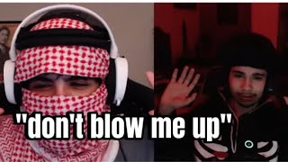 Roasting RACISTS on Omegle 🤣 Masked Arab Reaction [upl. by Darb]