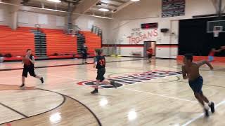 3 Man Weave Basketball Drill [upl. by Rovert363]