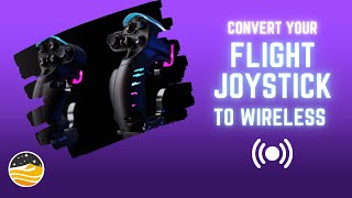 Convert Your Flight Joysticks to Wireless using Raspberry Pi starcitizen flysimulator [upl. by Finella]