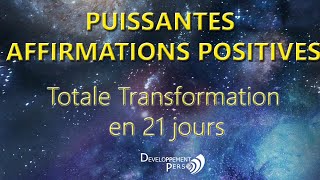 PUISSANTES AFFIRMATIONS POSITIVES à écouter le matin pour une journée inspirante et productive [upl. by Akima]