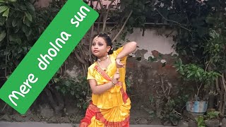 MERE DHOLNA।।Bhool Bhulaiyaa।।shreya Ghoshal।।MG Sreekumar।।dance cover by Aradhya Bhattacharjee।। [upl. by Melisenda]