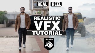 Blender VFX Full Tutorial l VFX Tutorial l After Effect [upl. by Ynwat]