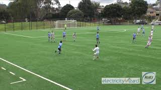 U14s Highlight from Round 22 Munningham United Blues FC vs Northcote City FC [upl. by Stoughton]