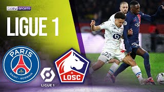 PSG vs Lille  LIGUE 1 HIGHLIGHTS  021024  beIN SPORTS USA [upl. by Gnilyam682]