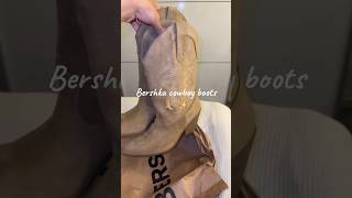 Bershka cowboy boots 👢✨ bershka cowboyboots fypシ゚viral [upl. by Llebiram]