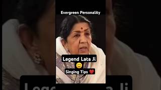 Lata Mangeshkar Ji Singing Tips ❤️ latamangeshkar latamangeshkarsongs shorts bollywood [upl. by Comfort563]