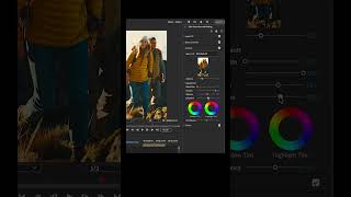 HowTo Customize video color with Color Grading shorts [upl. by Wun]