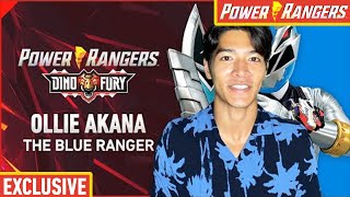 Meet the Blue Ranger with Kai Moya 💙 Mystery Wheel Challenge 🦖 Dino Fury ⚡ Power Rangers Kids [upl. by Southworth197]