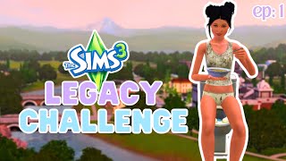 GLITCHES AND BIRTHDAY PARTIES  Sims 3 Legacy Challenge [upl. by Vinna]