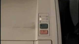 V2 Tech Video View  HP LaserJet 1160 Orange Error Light [upl. by Ayortal]