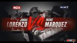 Lorenzo vs Marquez Epic Battle [upl. by Bandeen]