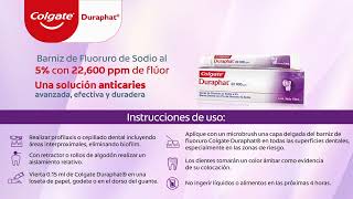 Barniz dental Duraphat con Fluoruro de Sodio [upl. by Eirot]