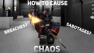 SCP RP  How to cause chaos「 CI Guide 」 [upl. by Netti594]