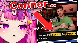 Mousey Responds to Connors Viral Ironmouse Video [upl. by Carlie814]