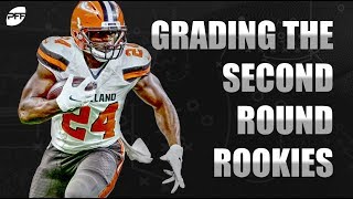 Grading the Second Round Rookies  PFF [upl. by Akimak185]