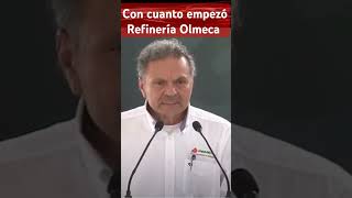 Con cuanto empezó Refinería Olmeca [upl. by Enneles]