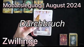 Zwillinge  Monatslegung August 2024  Bist Du bereit für etwas Neues [upl. by Yelnahs]