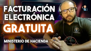 Facturación Electrónica GRATUITA del Ministerio de Hacienda Paso a paso 2023 contaportable [upl. by Gmur]