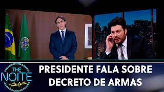 Danilo tenta falar com presidente  Ep 5  The Noite 230519 [upl. by Larue]