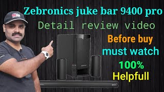 zebronics juke bar 9400 pro review Malayalam zebronics 525w [upl. by Clyte]