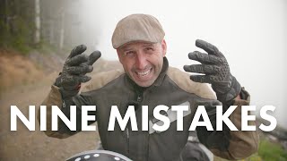 9 MISTAKES Adventure Motorcycle Riders Make Every Day  You Can Do Better  Dual Sport Riders Too [upl. by Thornburg177]