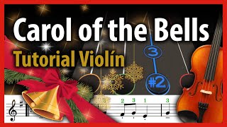 Carol of the Bells  Violín Play Along🎻 [upl. by Sillihp]