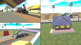 New Train Station  Train Update In Indian Bike Driving 3d [upl. by Vernita]