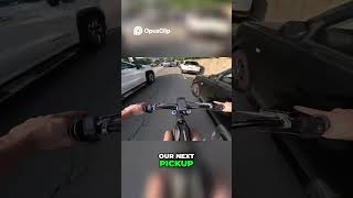 Quick E Bike Food Deliveries Speeding to Success automobile bikelife aerox cc smartphone [upl. by Gnik683]