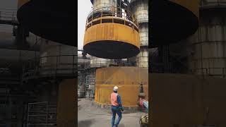 COKE OVEN BY PRODUCTSCURBING AREAAMMONIA CIRCULATION TANK REPLACEMENT WORK [upl. by Peria]