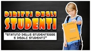 quotStatuto delle Studentesse e degli Studentiquot  LEGGETE LA DESCRIZIONE [upl. by Seyler]