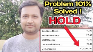 Lien amount SBI in hindi  How to remove lien amount in sbi in hindi  str vlogs amp tech [upl. by Ardnuhs]