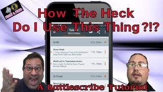 Battlescribe Tutorial [upl. by Jadda]