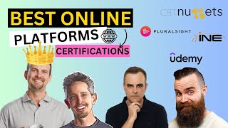 Best IT Online Training Platforms CBT Nuggets Pluralsight and study options Selfstudy Bootcamp [upl. by Daeriam942]