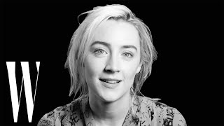 Saoirse Ronan on Lady Bird Kristen Wiigs Gilly and the Golden Globes  Screen Tests  W Magazine [upl. by Acinehs119]