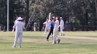 Century for Nick Allen at Kippax 1 [upl. by Ellimac]