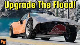 Upgrade The Flood  Frankensteins Supercar  BeamNG Drive [upl. by Peednama]