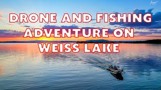 Weiss Lake Alabama Fishing and Drone Adventure [upl. by Ahsimin996]