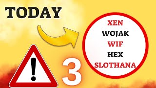 UPDATE Prediction 02JUN XEN WOJAK WIF HEX SLOTHANA COIN Crypto Technical Analysis [upl. by Ecnarrat]