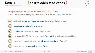 How IPv6 Source Address Selection works [upl. by Othelia852]