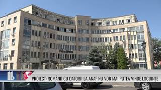 Proiect Românii cu datorii la ANAF nu vor mai putea vinde locuințe [upl. by Garey]