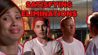 The Most Satisfying Eliminations In Hells Kitchen History [upl. by Laro]