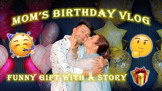 MOM’S GIFT CEREMONY 🎁 WITH A FUNNY STORY 🤪  Birthday Vlog longformat [upl. by Sulihpoeht296]