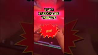 Top 3 best free website games 😱🤯🎮 shorts [upl. by Anegal412]