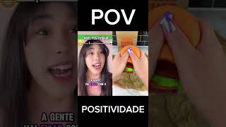 Se seu nível de positividade cair você …☠️slime shorts [upl. by Kial]