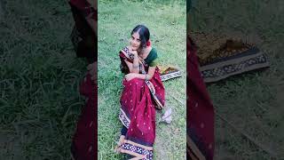 phur kina udigala bani 🙃reels traditional looksambalpuri sareeodishafamousold odia song [upl. by Sira839]