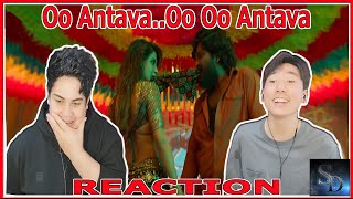 Oo AntavaOo Oo Antava REACTION  Allu Arjun  Pushpa Songs  Samantha  SwiftDetae  Nozybro [upl. by Adrell]