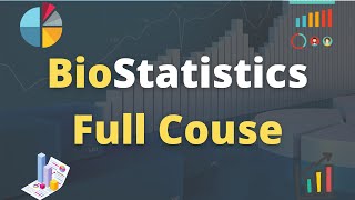 Biostatistics Tutorial Full course for Beginners to Experts [upl. by Anihsat90]