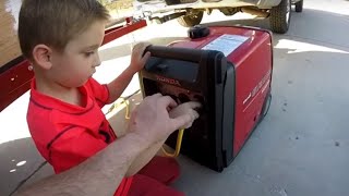 Homemade DIY camper  New Generator [upl. by Draude]