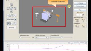 Furuta pendulum virtual lab [upl. by Kavita]