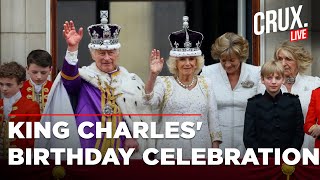 UK Royal Family Live  Gun Salutes Across The Country To Mark King Charles 76th Birthday  London [upl. by Doowron]